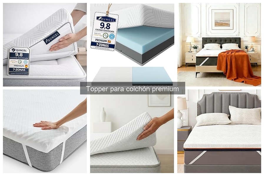 ¿Qué es un topper para colchón premium? Guía y beneficios