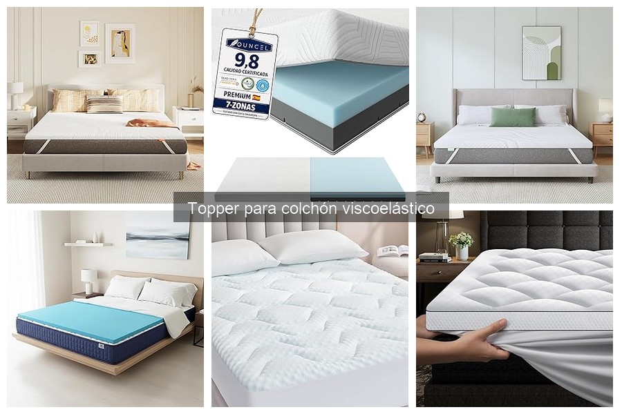 ¿Qué es un topper para colchón viscoelástico? Características