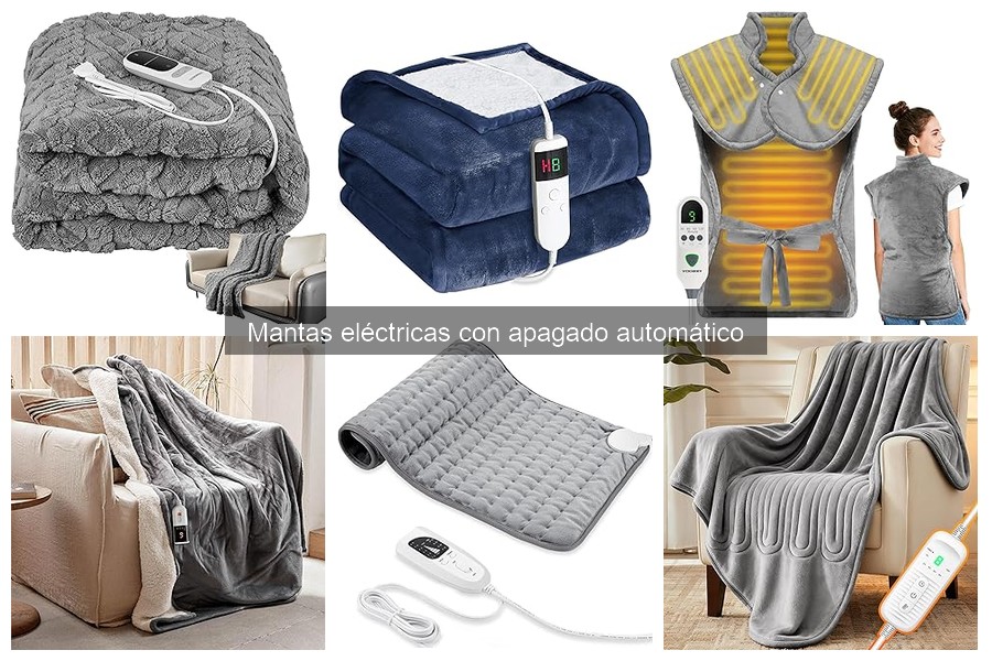 ¿Qué es una manta eléctrica con apagado automático?