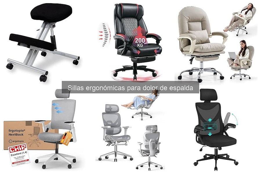 ¿Qué es una silla ergonómica y cómo alivia el dolor de espalda?