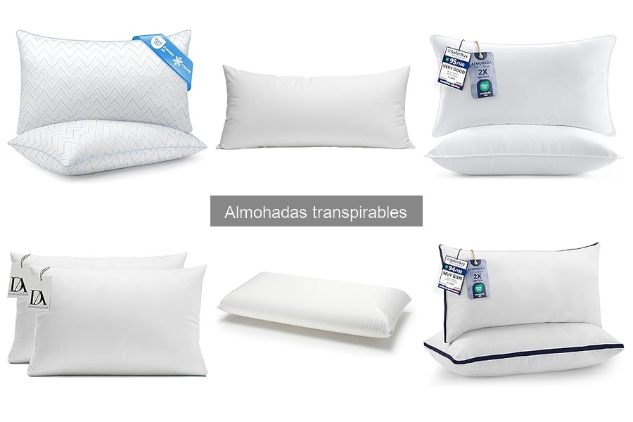 ¿Qué son las almohadas transpirables? Descubre sus beneficios