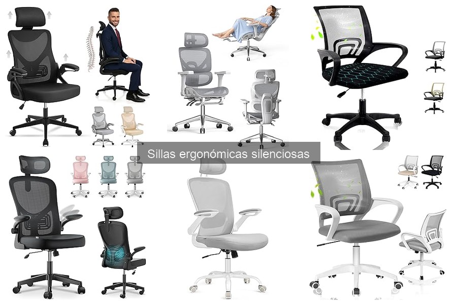 ¿Qué son las sillas ergonómicas silenciosas? Características y beneficios