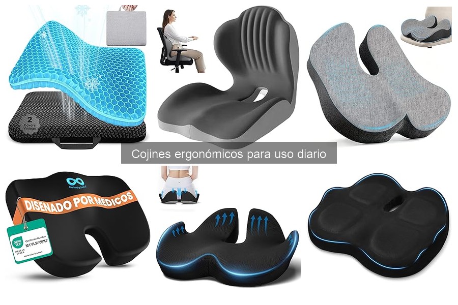 ¿Qué son los cojines ergonómicos? Beneficios y características