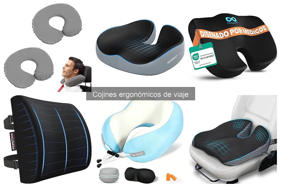 ¿Qué son los cojines ergonómicos de viaje? Descubre sus ventajas