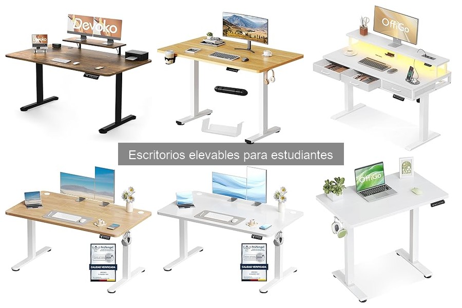 ¿Qué son los escritorios elevables? Beneficios y características