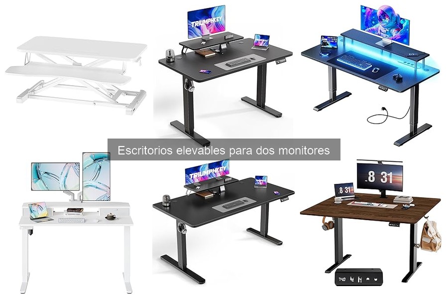 Recursos y accesorios para escritorios elevables
