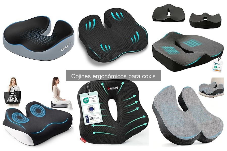 Reseñas de cojines ergonómicos para coxis: opiniones de usuarios
