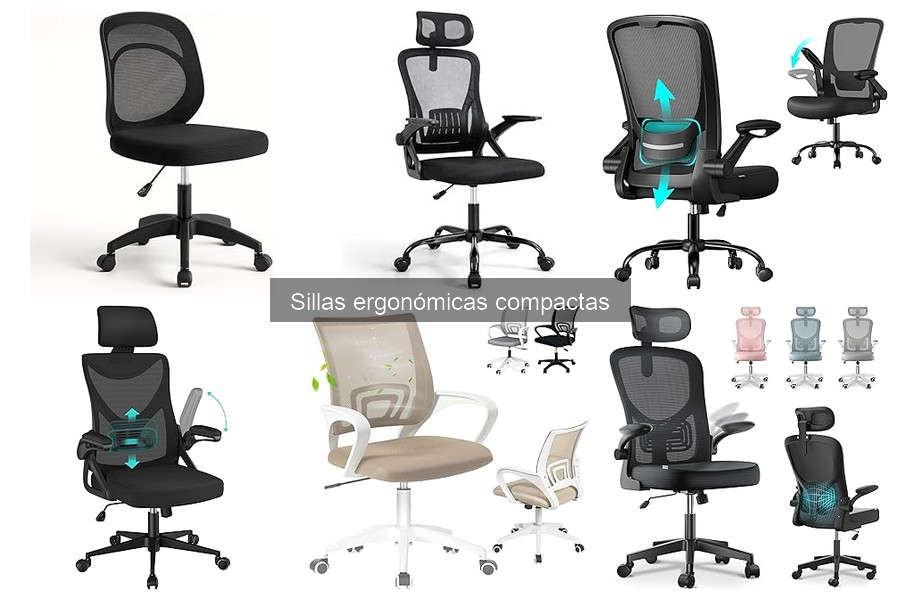 Sillas ergonómicas compactas: ¿Realmente alivian el dolor de espalda?