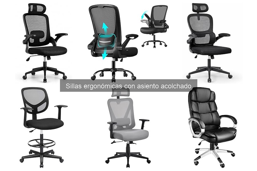 Sillas Ergonómicas con Asiento Acolchado: Beneficios y Características