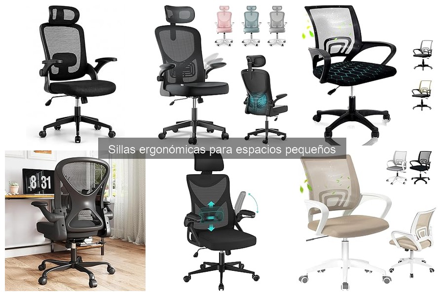 Sillas ergonómicas para espacios pequeños: características y beneficios
