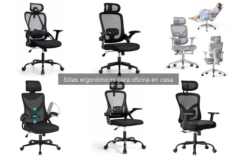 Sillas Ergonómicas Recomendadas para Aliviar Problemas de Espalda