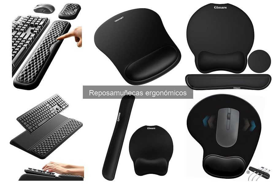 ¿Son los reposamuñecas ergonómicos adecuados para ti?