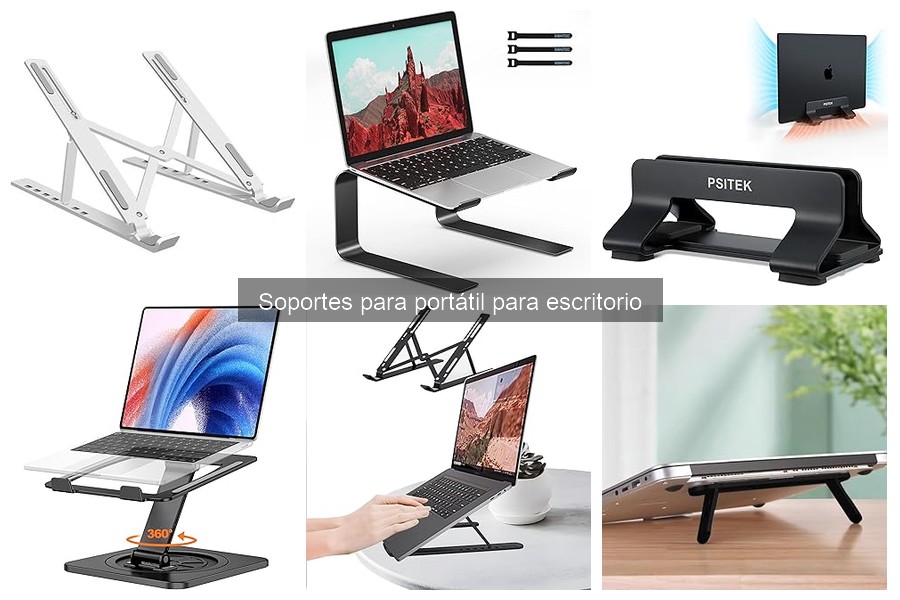 Soportes para portátil con funciones adicionales: valor y conveniencia