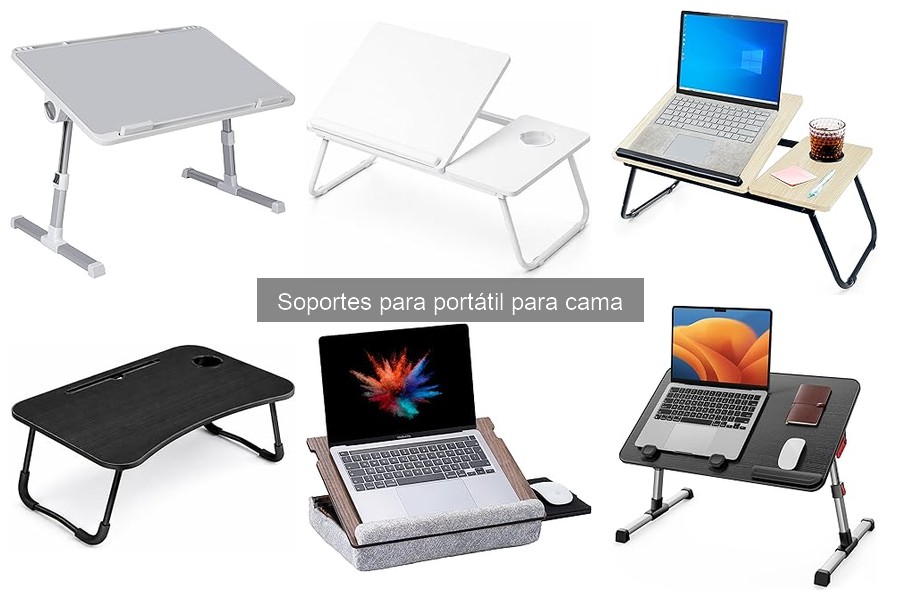 Soportes para portátil en cama: características y beneficios