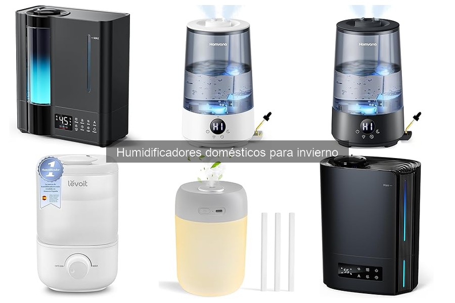 Tipos de humidificadores domésticos: características y usos