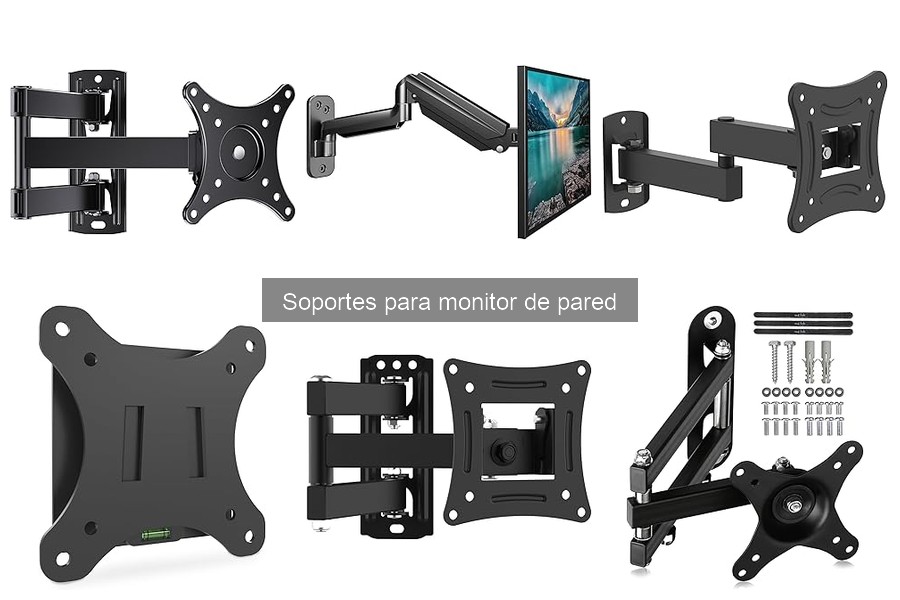 Tipos de soportes para monitor de pared: guía completa