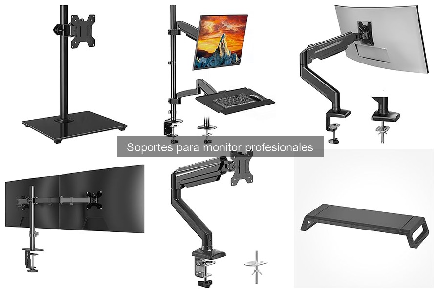 Tipos de soportes para monitor y cómo elegir el mejor