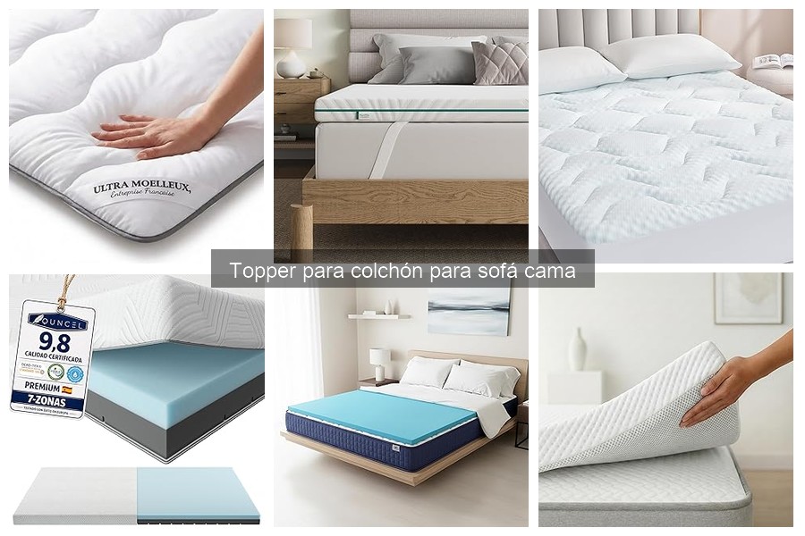 Topper para sofá cama: ¿Mejora realmente el confort?