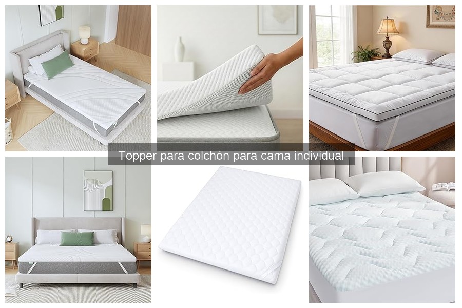 Toppers para colchón que alivian el dolor de espalda