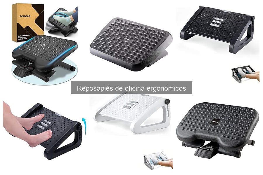 Ventajas de los reposapiés ergonómicos en la oficina