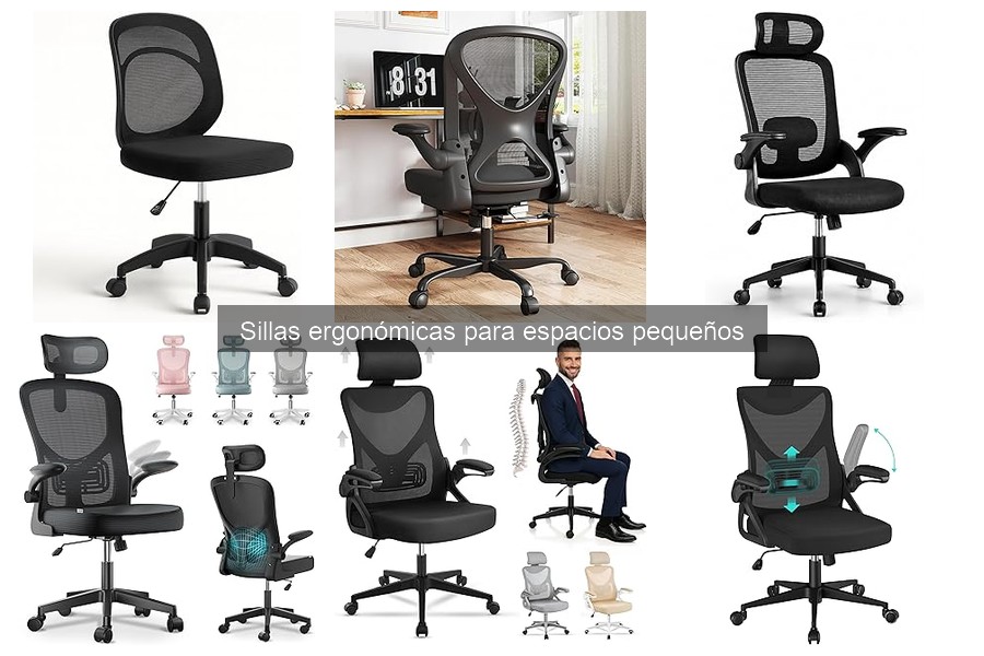 Ventajas de sillas ergonómicas en espacios pequeños