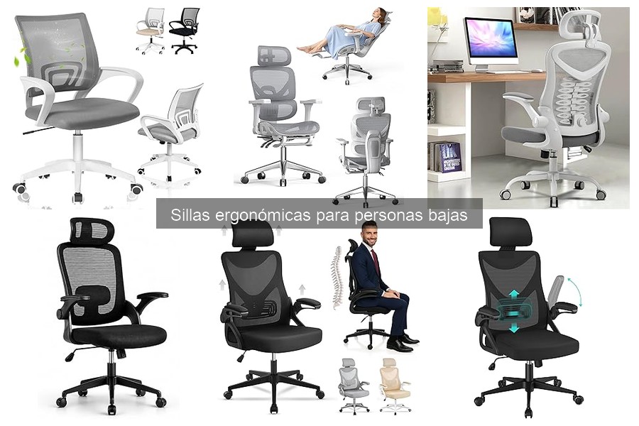 Ventajas de sillas ergonómicas para personas bajas