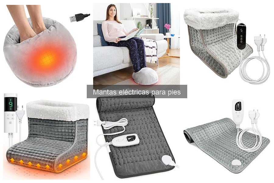 Ventajas de usar mantas eléctricas para pies en invierno