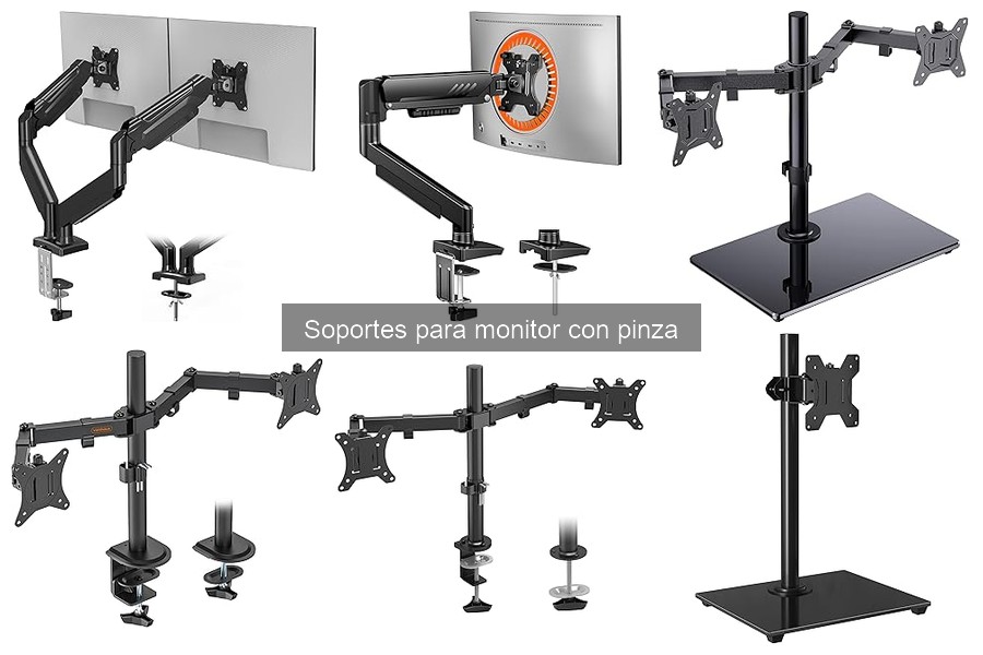 Ventajas de Usar Soportes para Monitor con Pinza