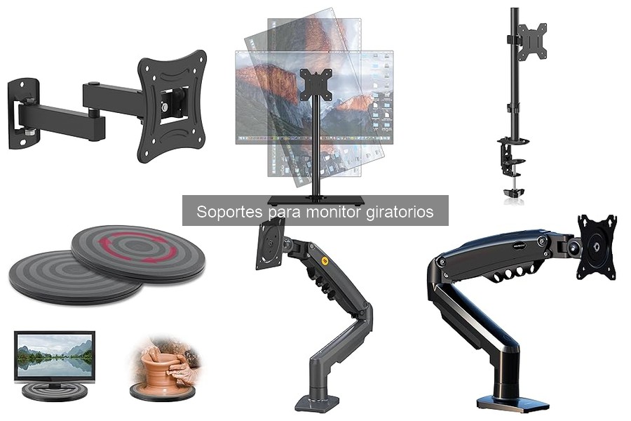 Ventajas de Usar Soportes para Monitor Giratorios en Casa