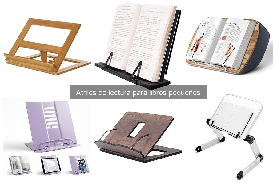 Ventajas de usar un atril de lectura para libros pequeños
