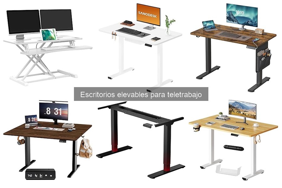 Ventajas de usar un escritorio elevable para teletrabajo