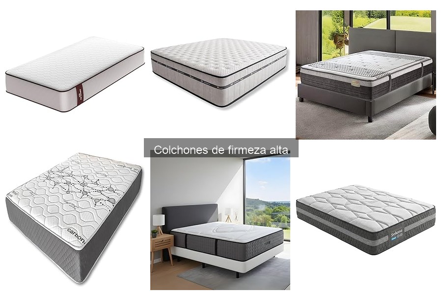 Ventajas y desventajas de colchones de firmeza alta