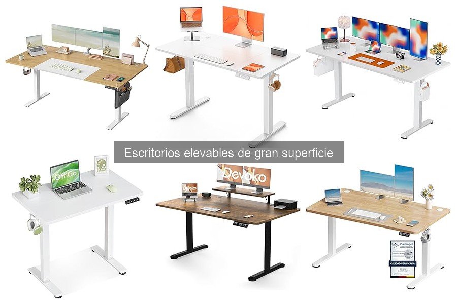 Ventajas y desventajas de escritorios elevables grandes