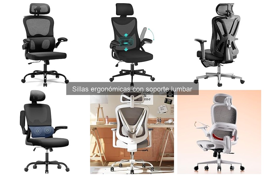 Ventajas y desventajas de las sillas ergonómicas con soporte lumbar