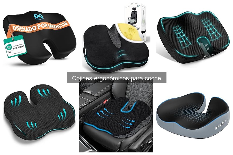 Ventajas y desventajas de los cojines ergonómicos para coche