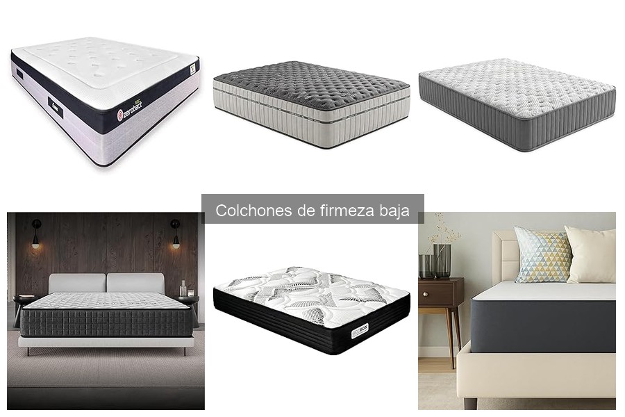 Ventajas y desventajas de los colchones de firmeza baja