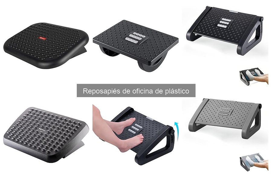 Ventajas y desventajas de los reposapiés de plástico en oficina