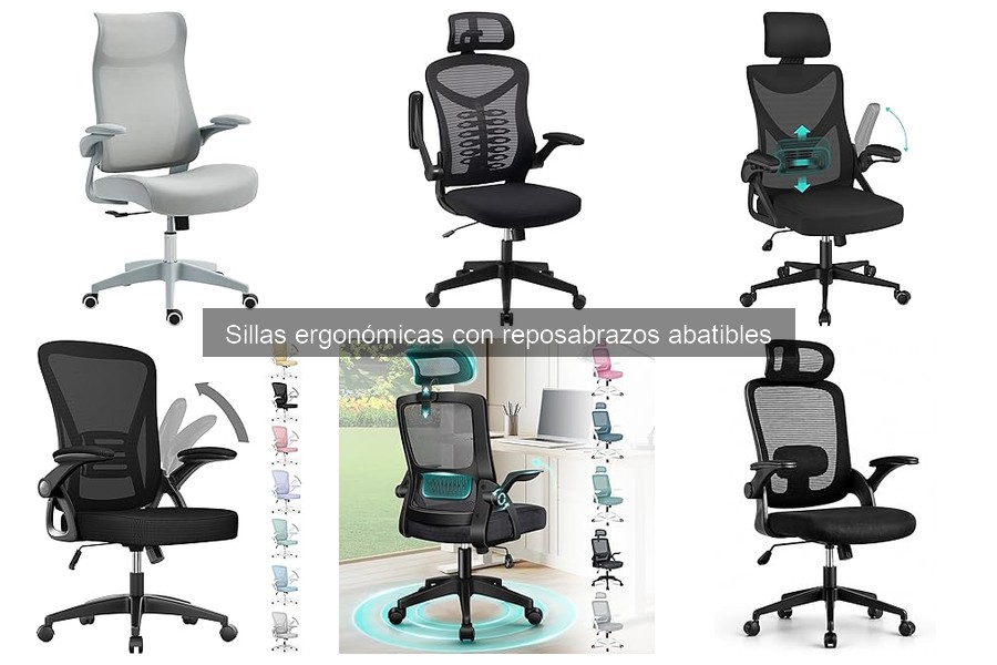 Ventajas y desventajas de sillas ergonómicas con reposabrazos abatibles