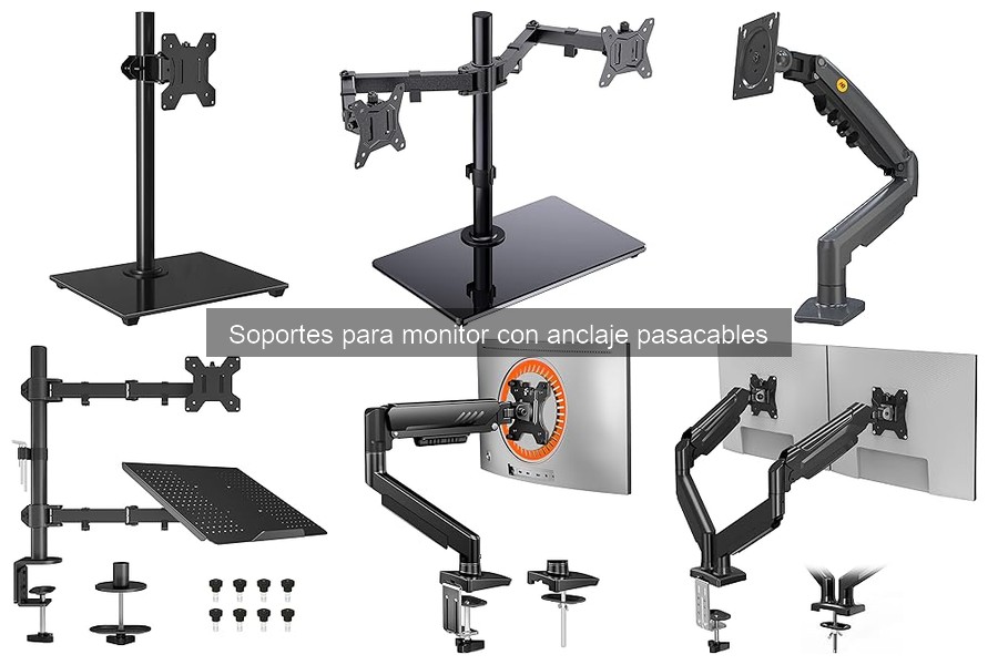 Ventajas y desventajas de soportes para monitor con anclaje