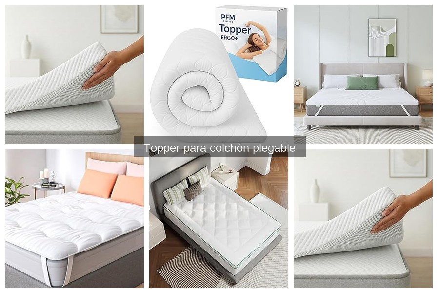 Ventajas y desventajas del topper para colchón plegable